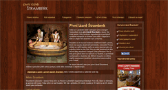 Desktop Screenshot of pivni-lazne-stramberk.info